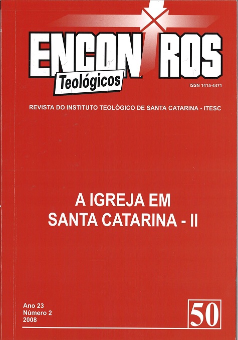 					Visualizar v. 23 n. 2 (2008): A Igreja em Santa Catarina II
				